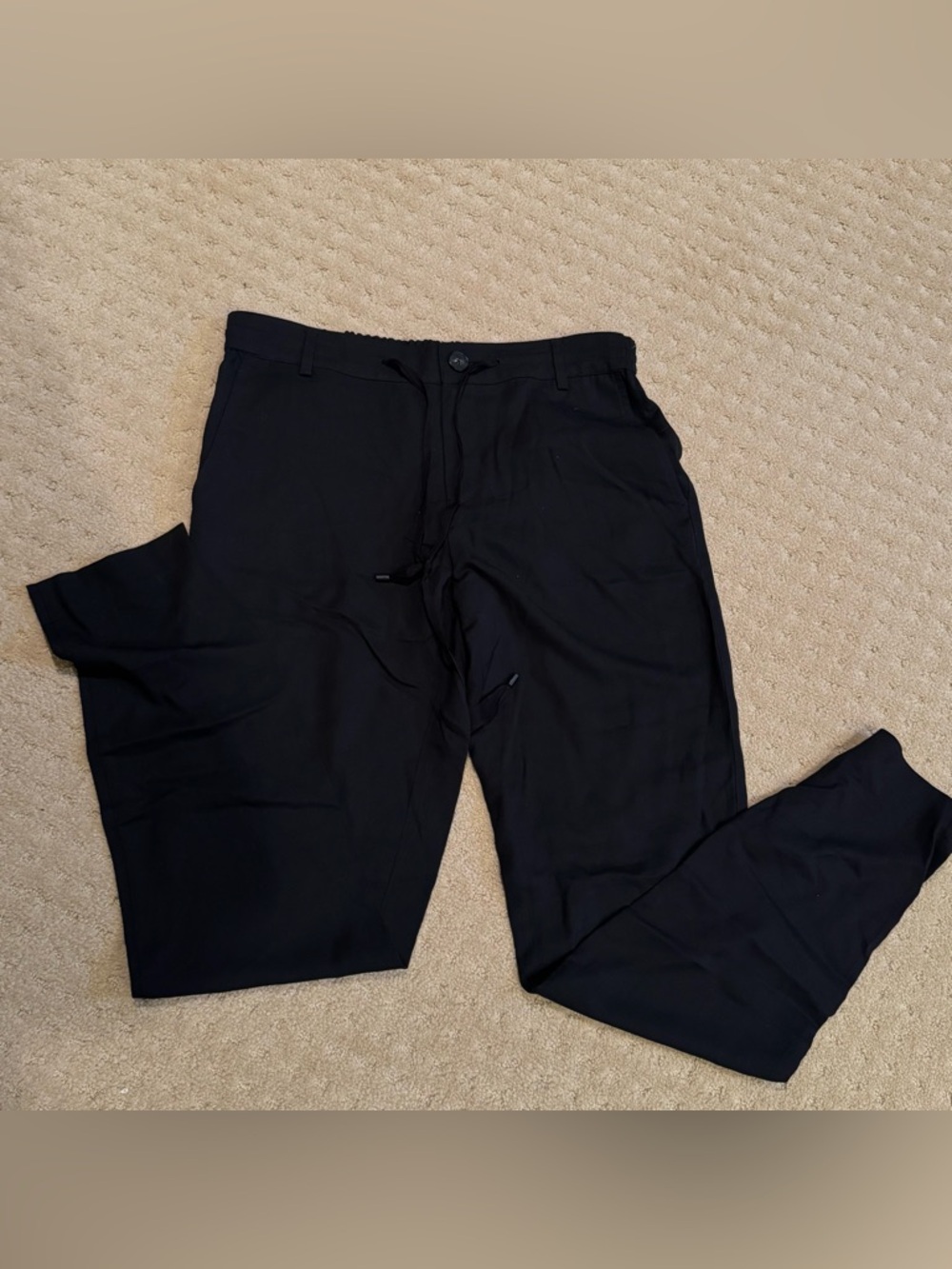 Vince Women’s drawstring workwear pants black size small